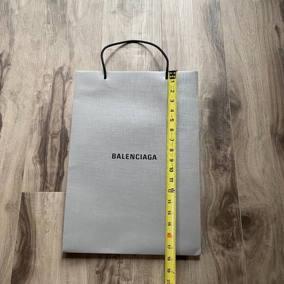 Large Balenciaga Shopping Bag with Receipt Envelope - Picture 4 of 6